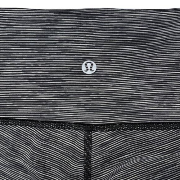 Lululemon Wunder Under Hi-Rise 17" In Wee Are From Space Black Slate Size 2 - Picture 7 of 7